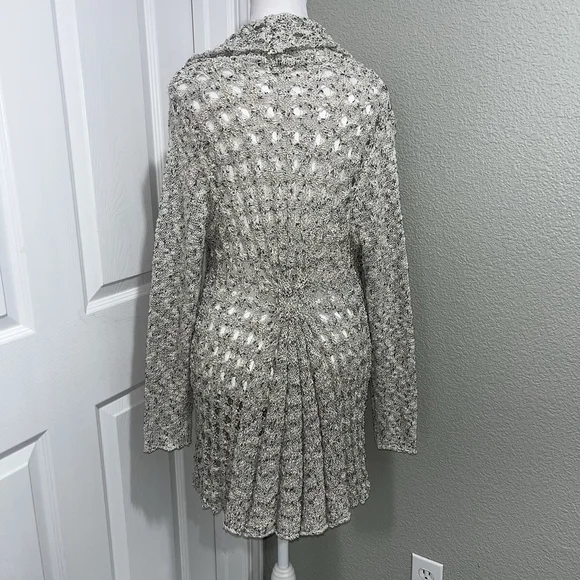 Soft Surroundings Long Sleeve Knitted Cardigan Sweater Womens Sz PS Petite Small - Picture 5 of 11